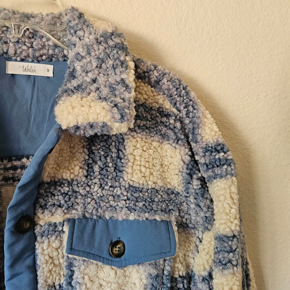 Plaid Button Up Jacket - Picture 3 of 5